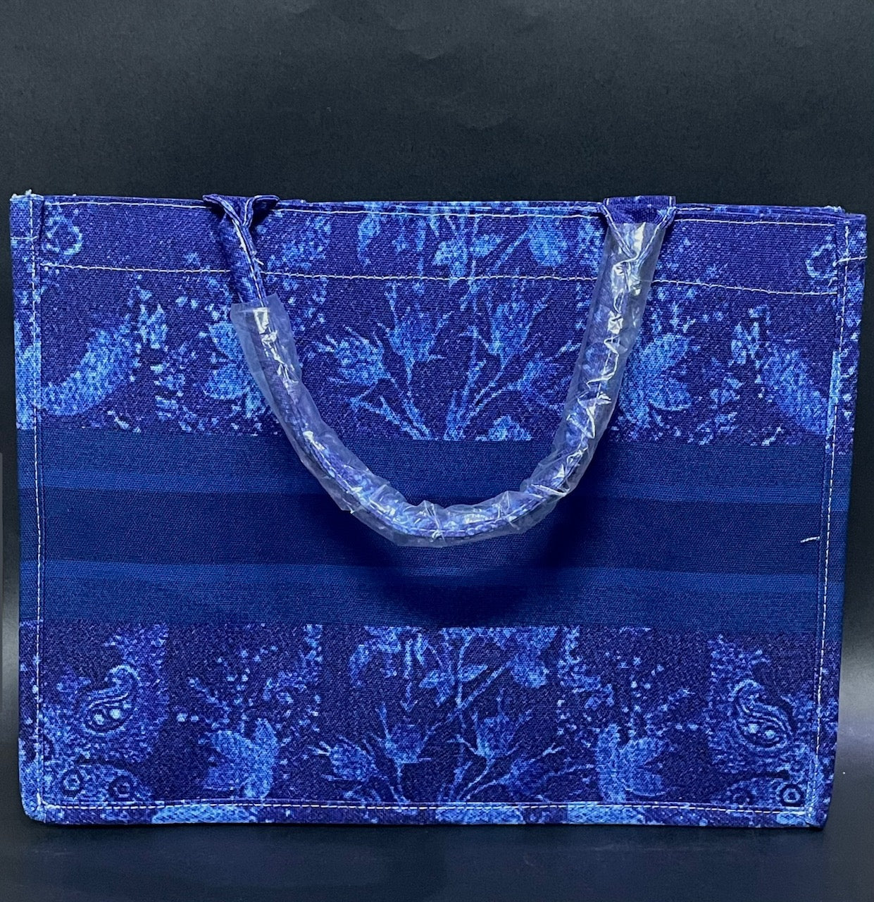 Blue Ladies Tote Bag