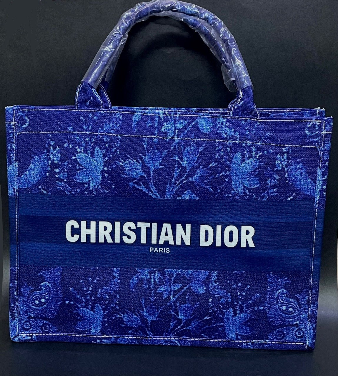 Blue Ladies Tote Bag